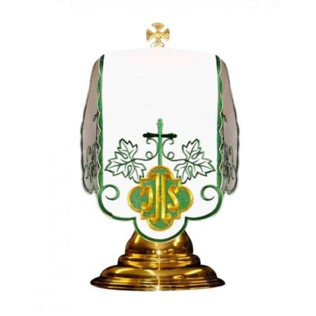 "IHS Green" tin Ciborium Veil
