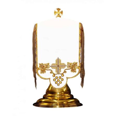 "Gold Brown" tin Ciborium Veil
