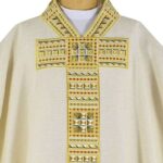 Embroidered chasuble "Roma Gold"