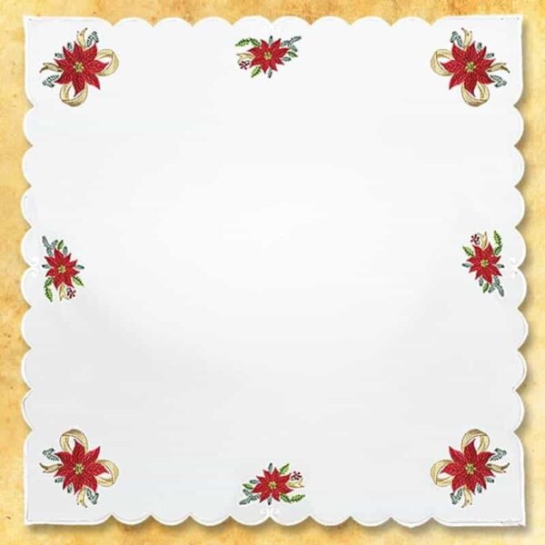 Embroidered Napkin "Holy Family" 95X95