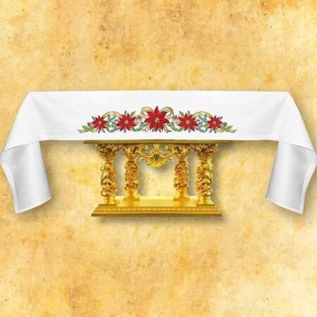 Embroidered tablecloth "Holy Family" - for side altars