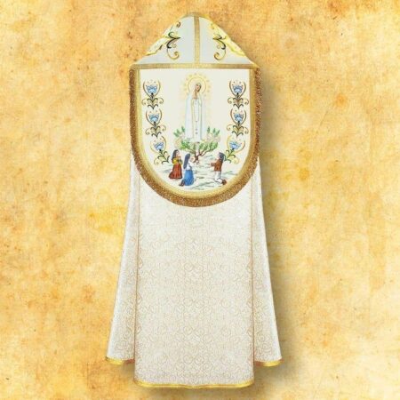 Embroidered cope "Our Lady of Fatima"