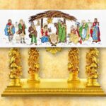 Embroidered tablecloth "Bethlehem"