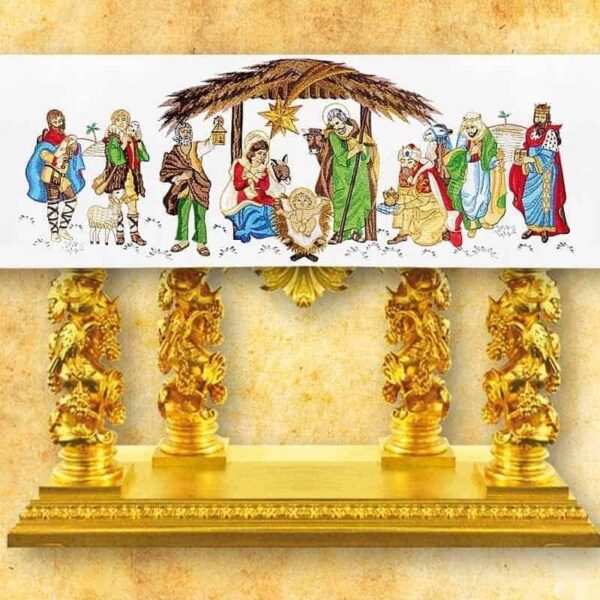Embroidered tablecloth "Bethlehem"