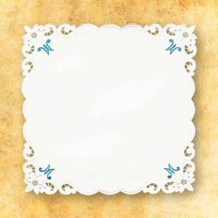 Embroidered napkin "Florentine Marian" 45x45