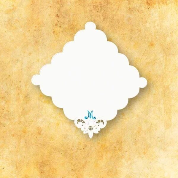 Embroidered napkin "Florentine Marian" 32x32