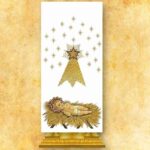 Embroidered lectern "W Żłóbku Leży"