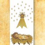 Embroidered lectern "W Żłóbku Leży"
