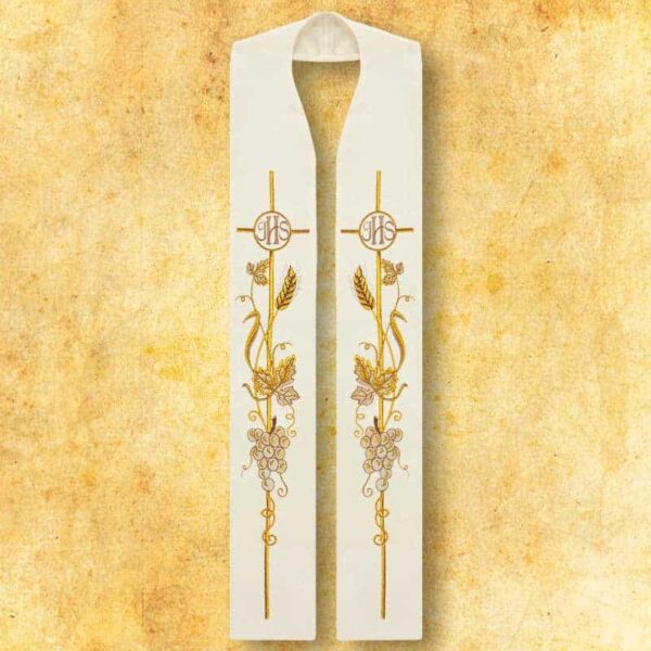 Stola "IHS, Ears of Corn and Grapes"