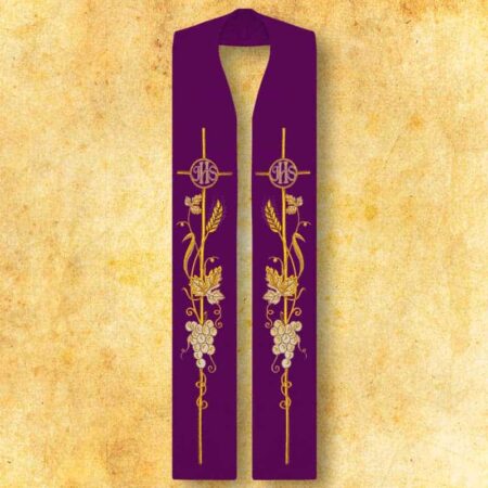 Stola "IHS, Ears of Corn and Grapes"