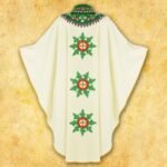 Embroidered chasuble "Highlander" with large embroidery