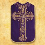 Embroidered Roman chasuble "Homily"