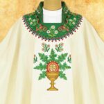 Embroidered chasuble "Highlander" with small embroidery