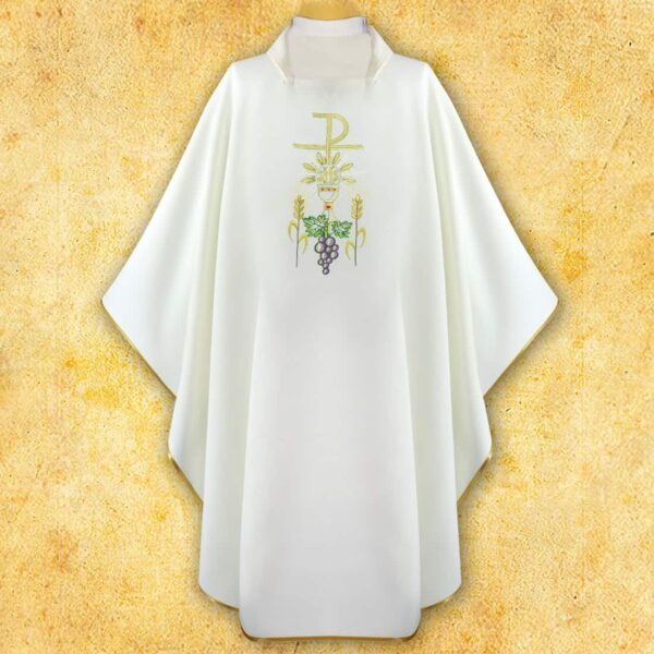 Embroidered chasuble "PX with Chalice"