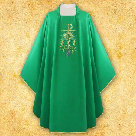 Embroidered chasuble "PX with Chalice"
