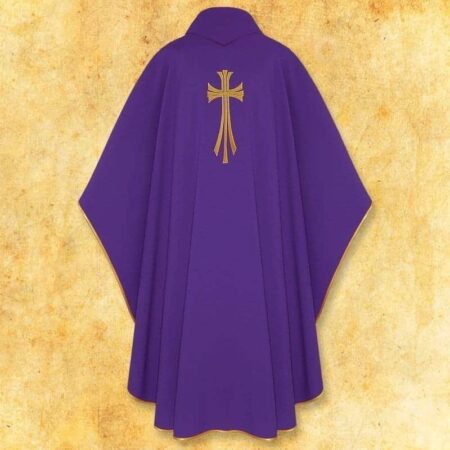 Embroidered chasuble "Cross"