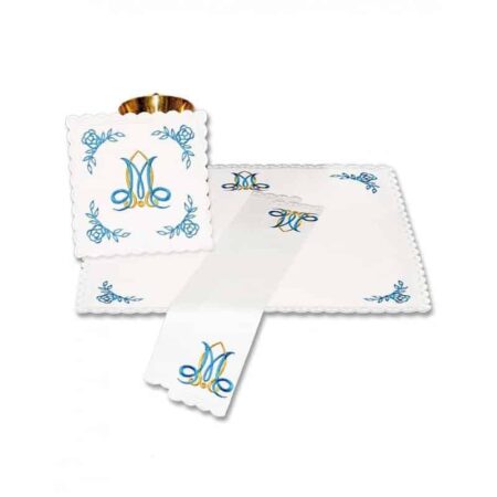 "Mary's Blue" chalice linen