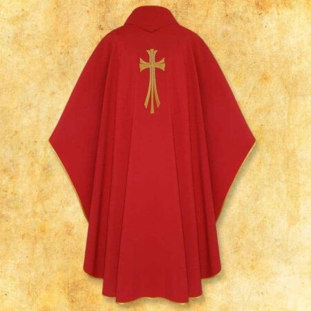 Embroidered chasuble "Cross"