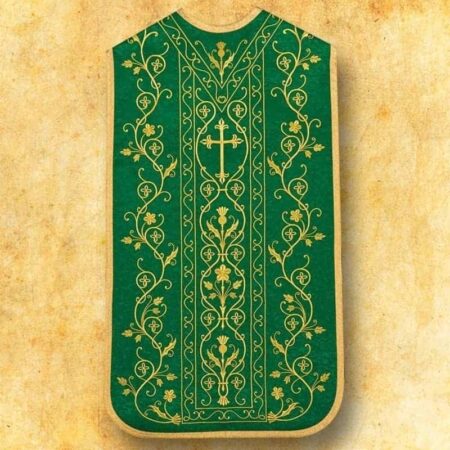 Embroidered Roman Chasuble "Hosanna"