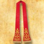 Embroidered Roman chasuble "Hosanna"
