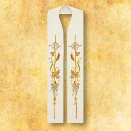 Stola "IHS, Ears of Corn and Grapes"