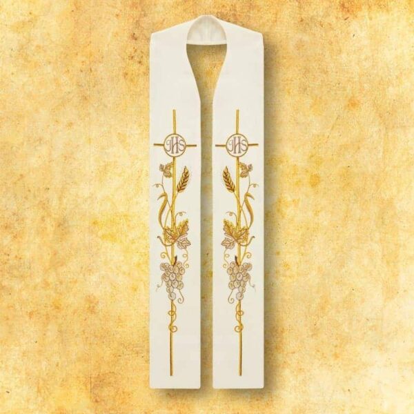 Stola "IHS, Ears of Corn and Grapes"