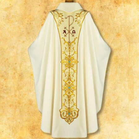 Embroidered chasuble "Heart of Jesus"