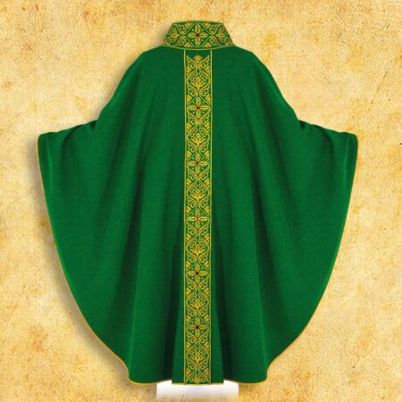 Embroidered chasuble "Cardinale"