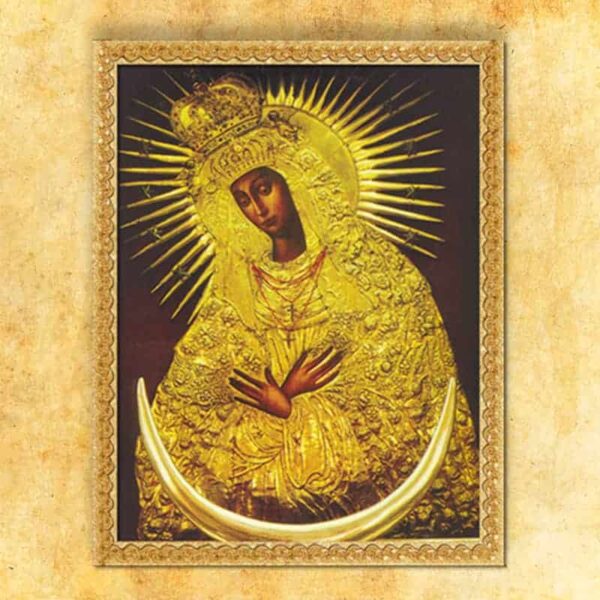 Image on fabric "Our Lady of Ostra Brama"
