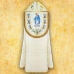 Embroidered cope "Our Lady of the Rosary"