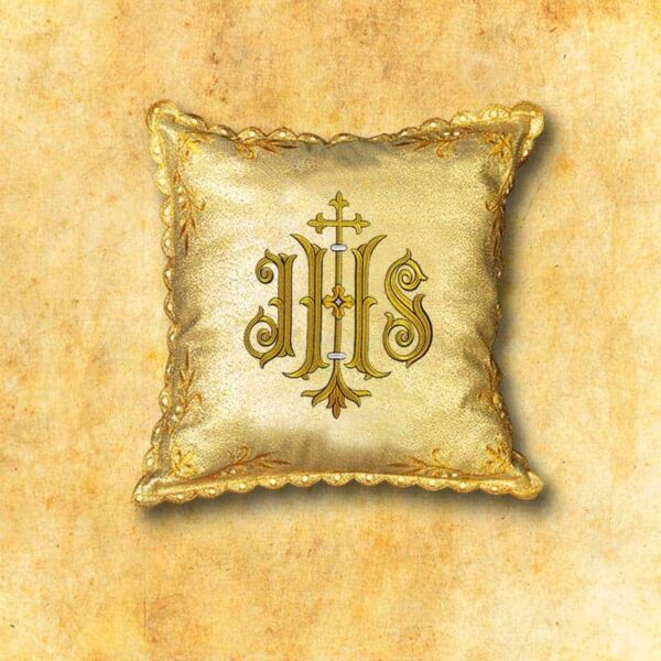 Processional cushion "IHS"