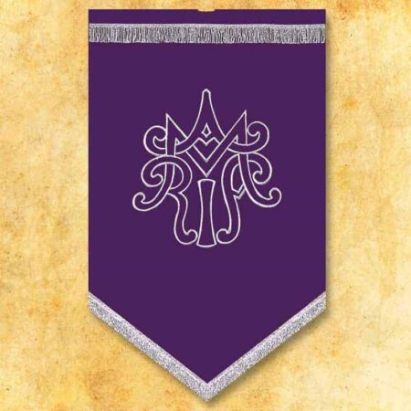 Mourning banner "Mother of God"