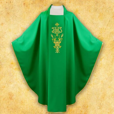 Embroidered Chasuble "IHS"