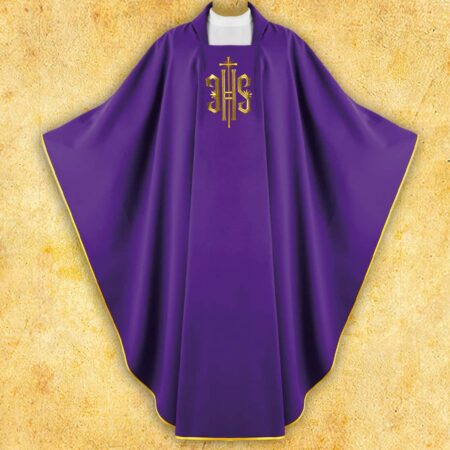 Embroidered Chasuble "IHS"