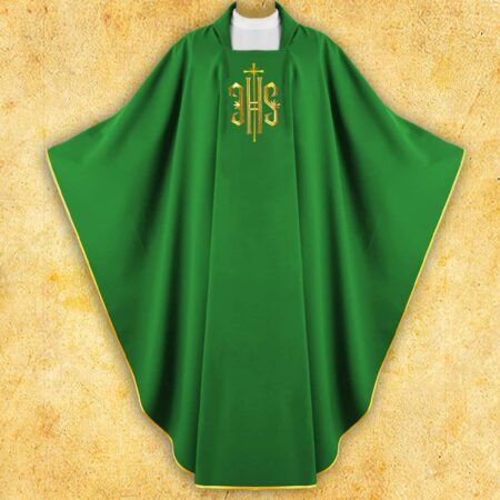 Embroidered Chasuble "IHS"