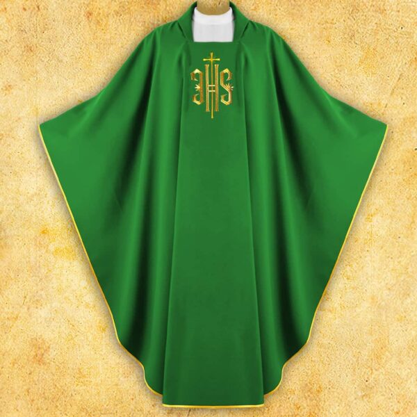 Embroidered Chasuble "IHS"