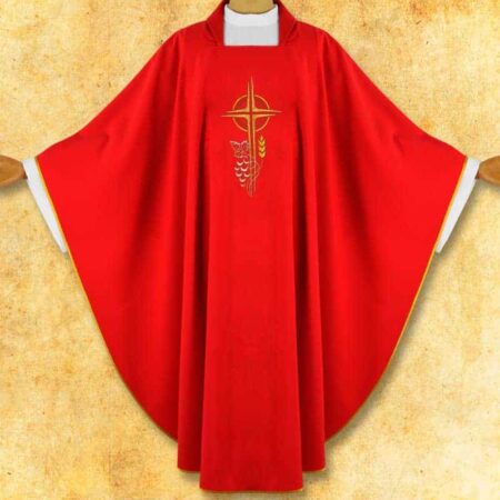 Embroidered chasuble "Cross"