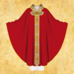 Embroidered chasuble "Paradiso"