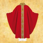 Embroidered chasuble "Paradiso"