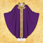 Embroidered chasuble "Paradiso"