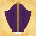 Embroidered chasuble "Paradiso"