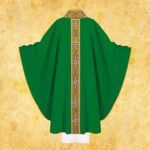 Embroidered chasuble "Paradiso"