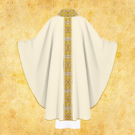 Embroidered chasuble "Paradiso"