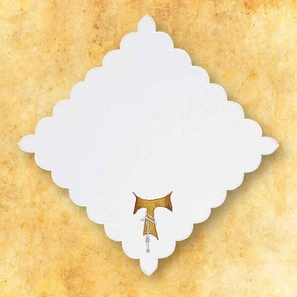 Embroidered napkin "Franciscan" 32x32