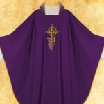 Embroidered chasuble "Cross"