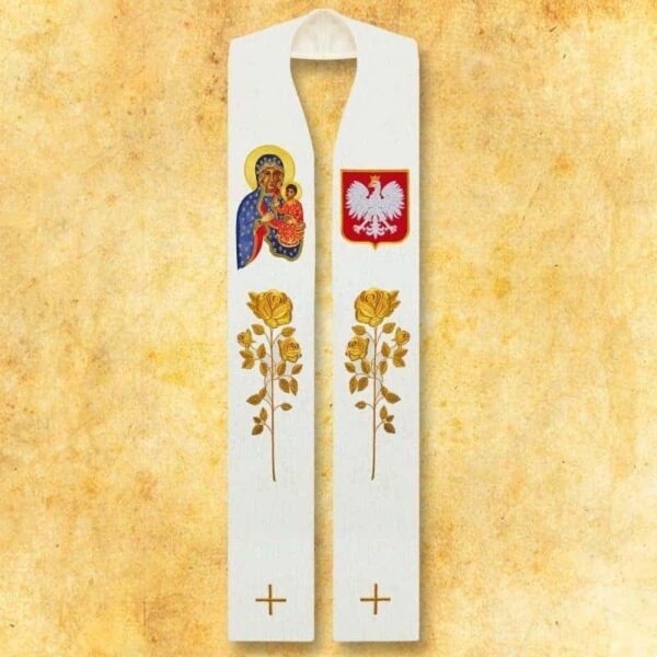 Embroidered stole "Patriotic"