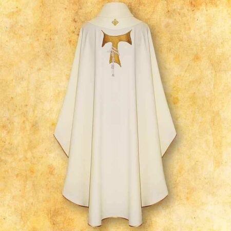Embroidered chasuble "Franciscan"