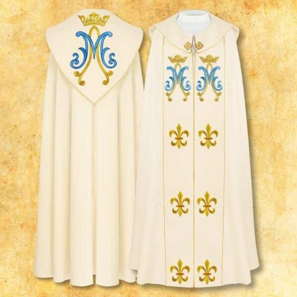 Embroidered "Marian" cope