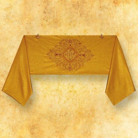 Embroidered shoulder veil "Sanctus"