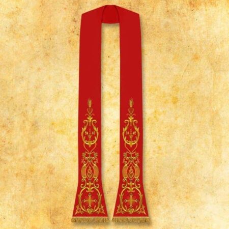 Embroidered stole "Cross"